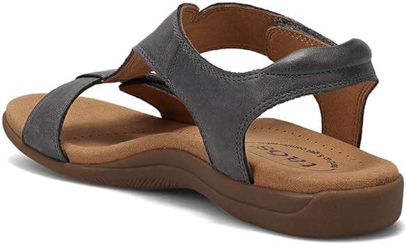 Taos The Show Premium Leather Women's Sandal - Experience Everyday Style, Comfort, Arch Support, Cooling Gel Padding and an Adjustable Fit for Exceptional Walking Comfort - Image 5