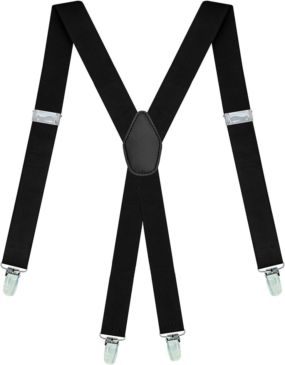 Dibi Suspenders for Men - Adjustable X back Suspender with 4 Strong Clips - Image 1