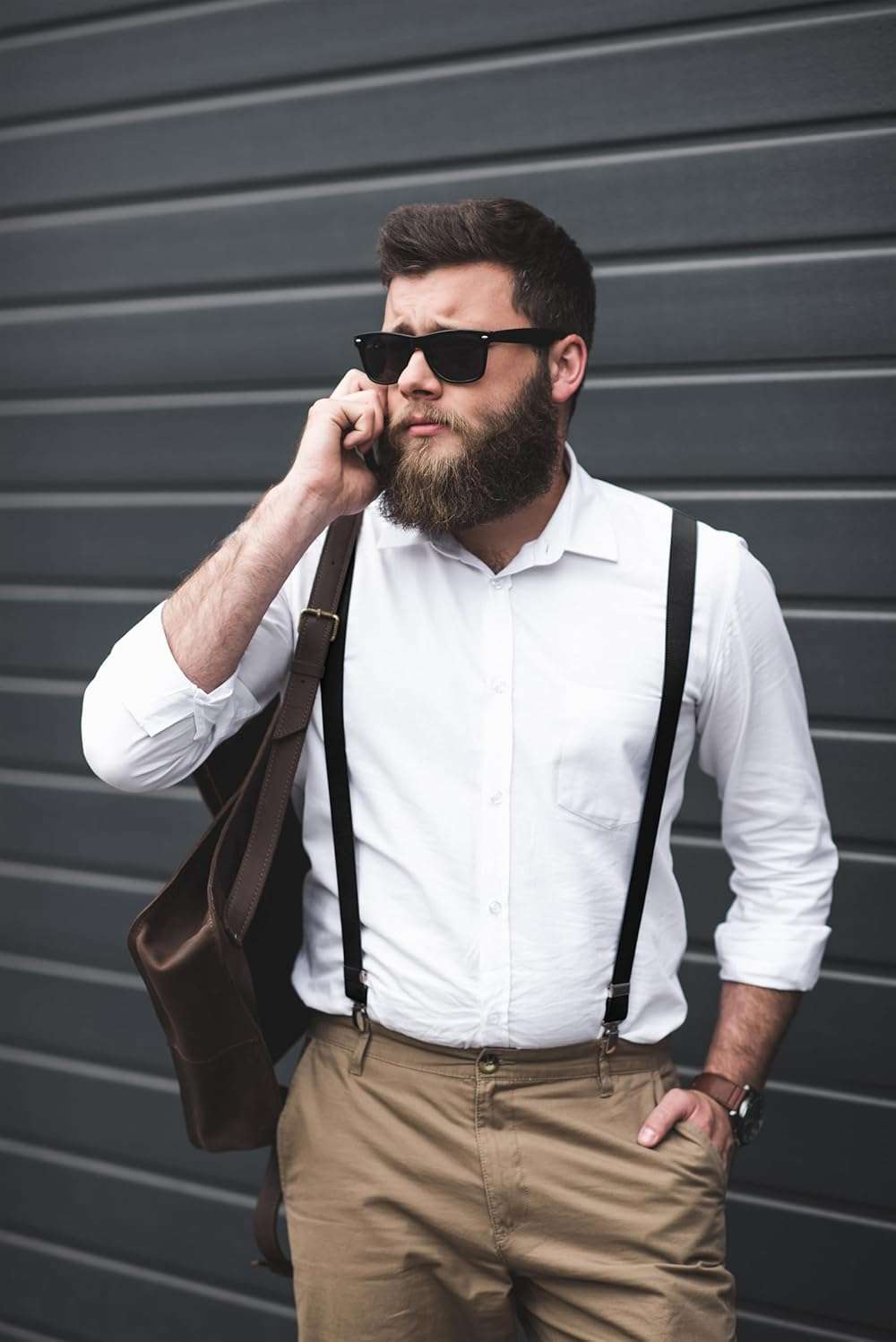 Dibi Suspenders for Men - Adjustable X back Suspender with 4 Strong Clips - Image 6