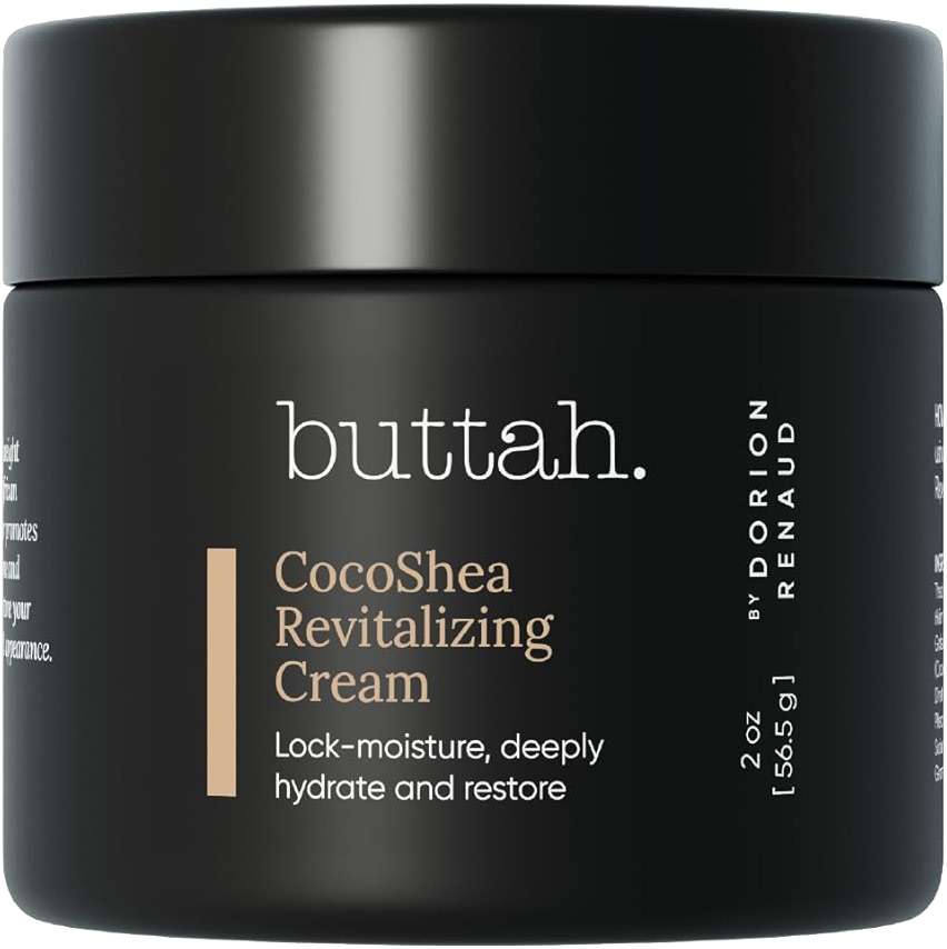Buttah Skin CocoShea Revitalizing Cream 2oz - Rich Skin Barrier Moisturizer Cream - Best Face Moisturizer for Dry Skin - Moisturizer for Glowy Skin - Black Founded Skincare - Image 1