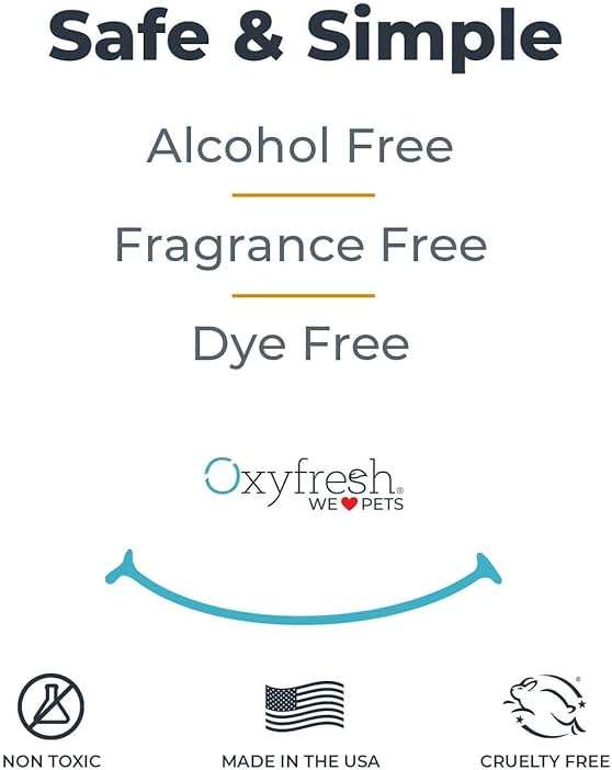 Oxyfresh Premium Pet Dental Care Solution Pet Water Additive: Best Way to Eliminate Bad Dog Breath and Cat Bad Breath - Fights Tartar & Plaque - So Easy, Just Add to Water! Vet Recommended 16 oz. - Image 9