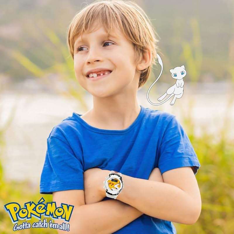 Accutime Kids Pokemon Digital LCD Quartz Watch for Boys, Girls, and Adults All Ages - Image 4