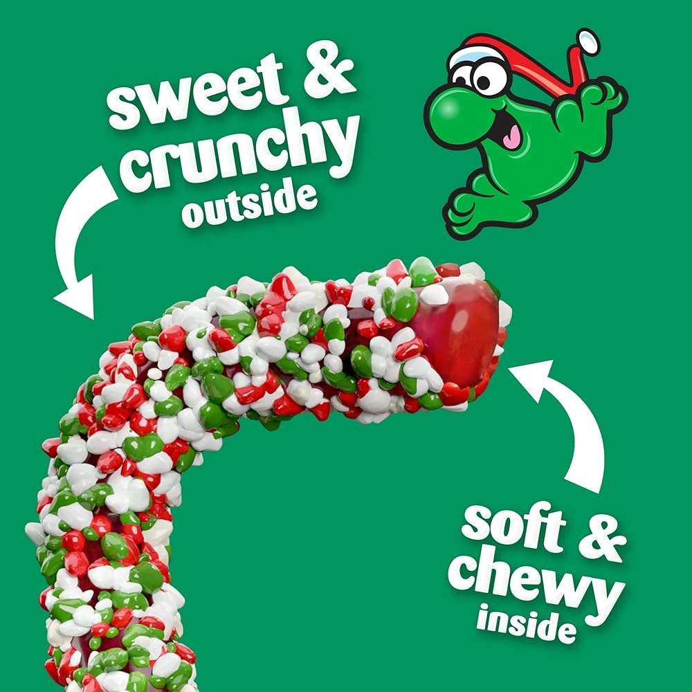 Nerds Holiday Ropes, Individually Wrapped Holiday Candy for Stocking Stuffers, Christmas Candy, 0.92 Oz, Pack of 24 - Image 4