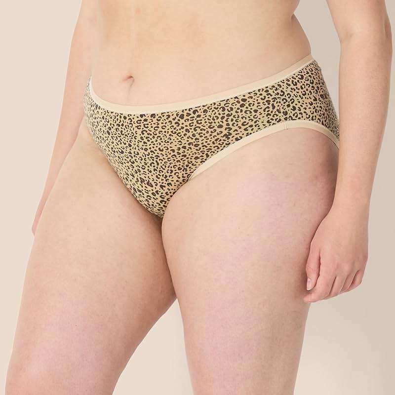 Amazon Essentials Women's Cotton Spandex Bikini Brief Underwear (Available in Plus Size) - Image 5