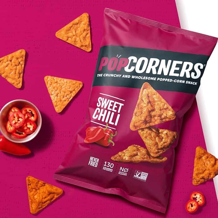 PopCorners Popped Corn Chips, 7 Flavor Variety Snack Pack, 1 oz Bags, (20 Pack), Gluten Free, No Artificial Colors, No Artificial Flavors - Image 7