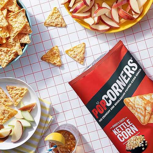 PopCorners Popped Corn Chips, 7 Flavor Variety Snack Pack, 1 oz Bags, (20 Pack), Gluten Free, No Artificial Colors, No Artificial Flavors - Image 8