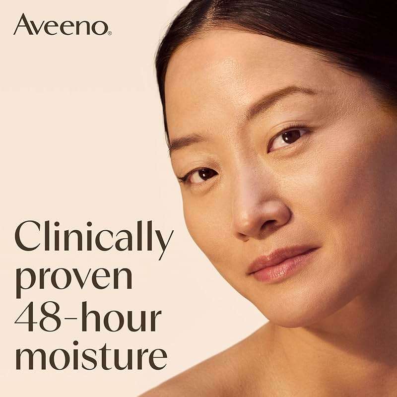 Aveeno Calm + Restore Oat Gel Face Moisturizer for Sensitive Skin, Fast-Absorbing & Lightweight Gel Moisturizer & Face Cream with Prebiotic Oat & Feverfew, Fragrance-Free & Hypoallergenic, 1.7 Fl Oz - Image 4