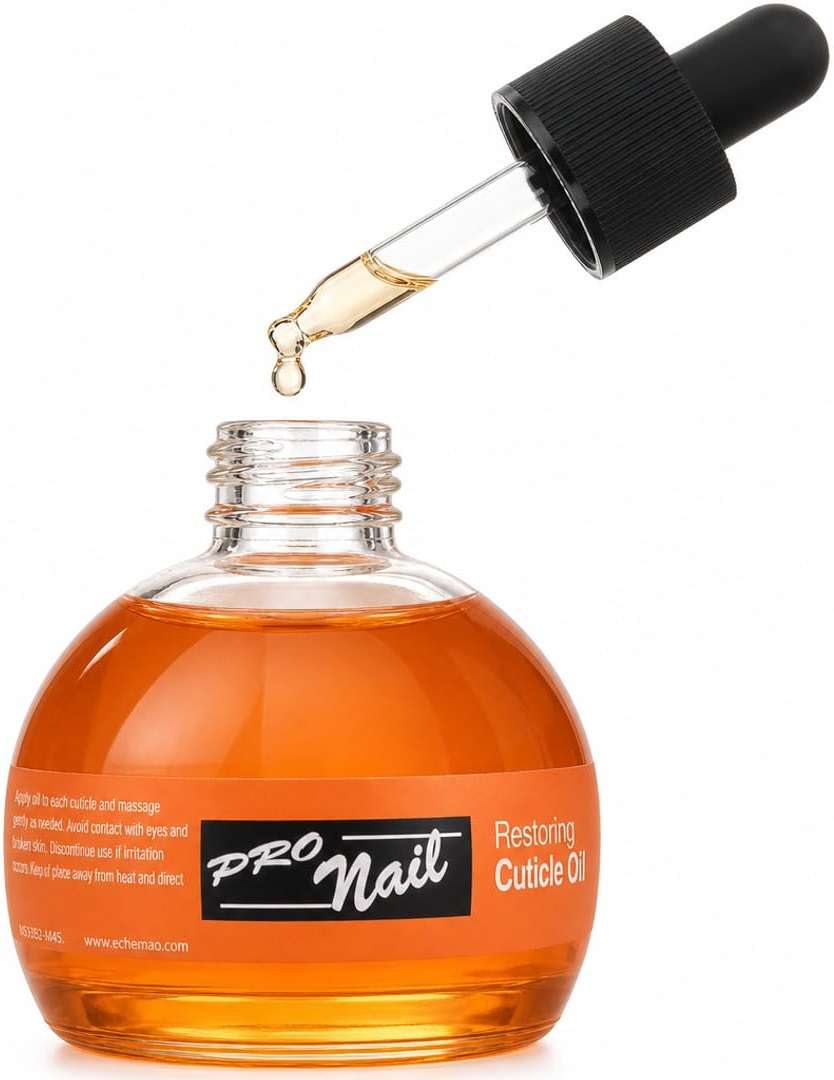PRONAIL Cuticle Oil – Deep Moisture Almond Cuticle Repair & Finishing Treatment | Paraffinum Liquidum Base, Non-Greasy, Fast-Absorbing | Professional Salon & Home Use | Cruelty-Free Since 1987 2.5 oz - Image 1
