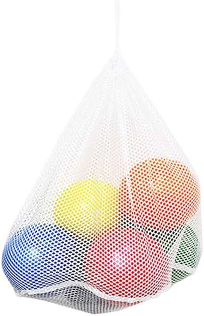 SEEPROS Foam Dodgeball Set - Soft Skin, Low Bounce, Set of 6 with Mesh Storage Bag for Kids and Adults - Image 7