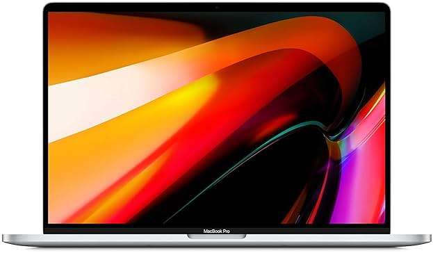 Apple 2019 MacBook Pro with Intel Core i9, 16.2-inch, 16GB RAM, 1TB SSD Storage, Silver (Renewed) - Image 1