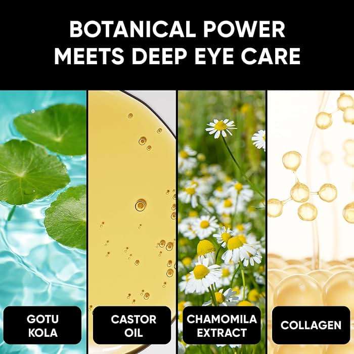 Under Eye Patches (20 Pairs) - Eye Patches For Puffy Eyes And Dark Circles - Under Eye Mask For Beauty & Personal Care - Under Eye Mask Amino Acid & Collagen For Dark Circles And Puffiness by Celor - Image 3