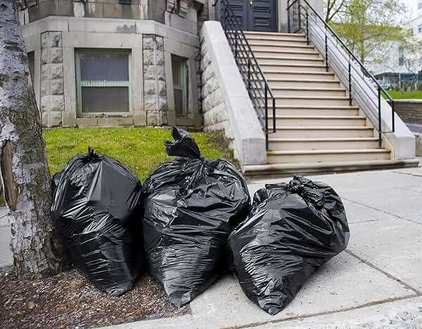 Veska 95-96 Gallon Trash Bags Heavy Duty (Huge 50 Bags W/Ties) 95-96 Gallon Trash Bags Large Black Heavy Duty Can Liners, Large 90-100 Gallon Garbage Can Liners - Image 2