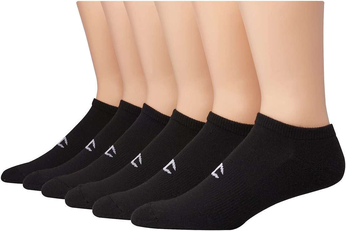 Champion Men's Double Dry Moisture Wicking No Show Socks; 6, 8 Packs Available - Image 1