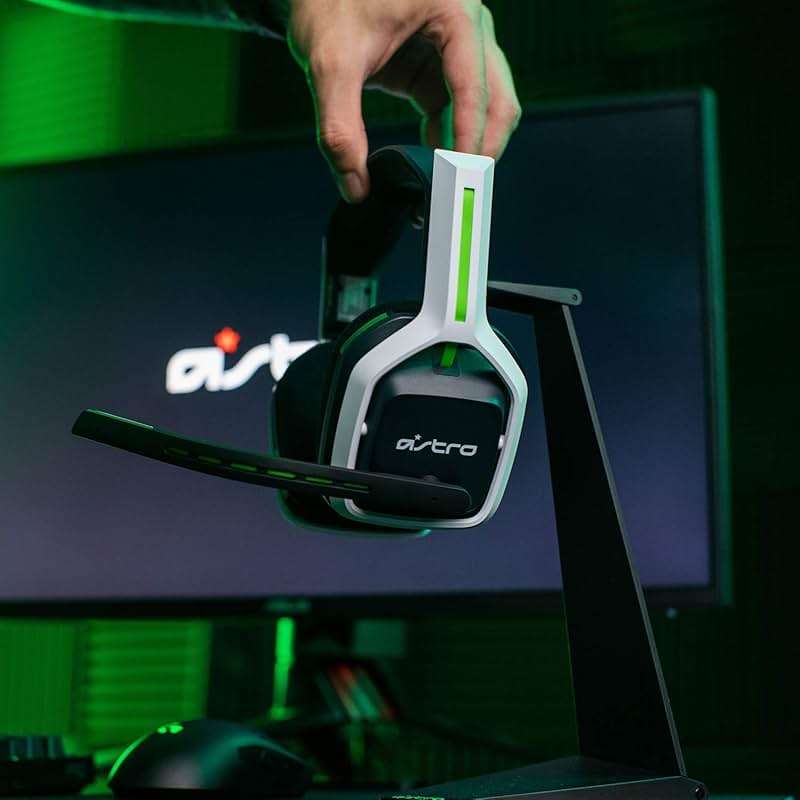 ASTRO Gaming A20 Wireless Headset Gen 2 for Xbox Series X | S, Xbox One, PC & Mac - White/Green - Image 11