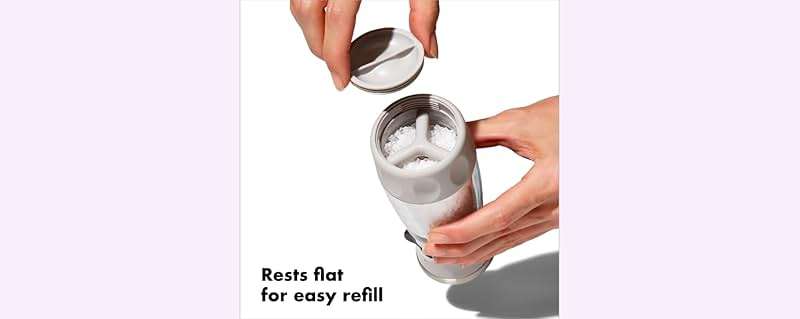 OXO Good Grips Contoured Mess-Free Salt Grinder - Gray - Image 6