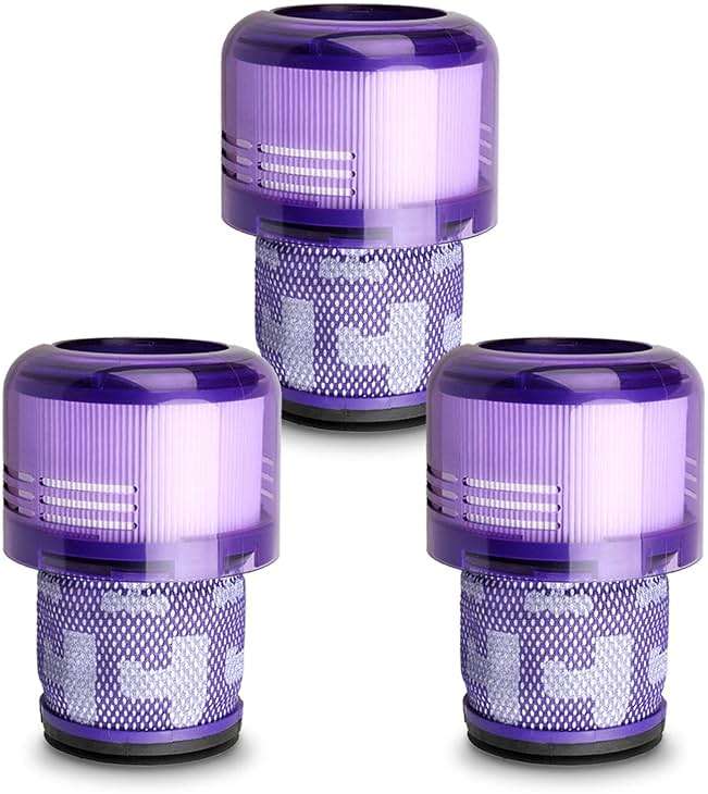Lemige 3 Pack Vacuum Filters Replacement Parts Compatible with Dyson V11 Origin V11 Torque Drive V11 Animal V11 Complete V11 Extra V15 Detect V15s Detect Submarine Vacuums, Compare to Part 970013-02 - Image 1