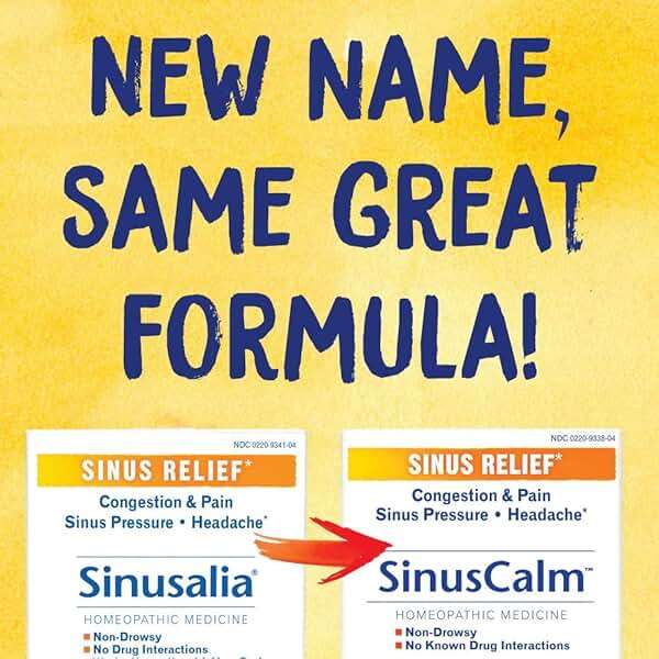 Boiron SinusCalm Tablets for Sinus Pain Relief, Runny Nose, Congestion, Sinus Pressure, Headache - 120 Count (Pack of 2) - Image 4