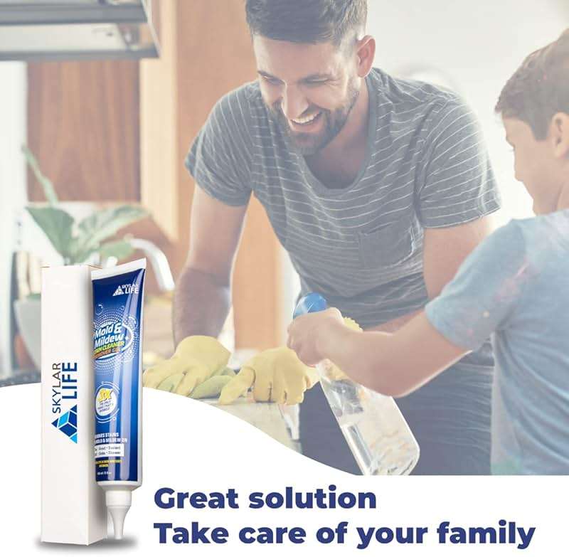 Skylarlife Home Tiles and Sealant, Rubber Stain Whitnener Gel Apply on Silicone Caulk for Bathroom, Kitchen, Joint Sealant, Rubber - Image 6