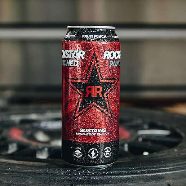 Rockstar Punched Energy Drink, Fruit Punch, 16 Fl Oz (Pack of 12) (Packaging May Vary) - Image 6