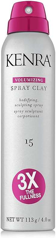 Kenra Volumizing Spray Clay 15 | Bodifying, Fullness Spray | 3X The Fullness | Medium Hold | Provides Texture & Volume With A Long-Lasting Finish | All Hair Types - Image 1