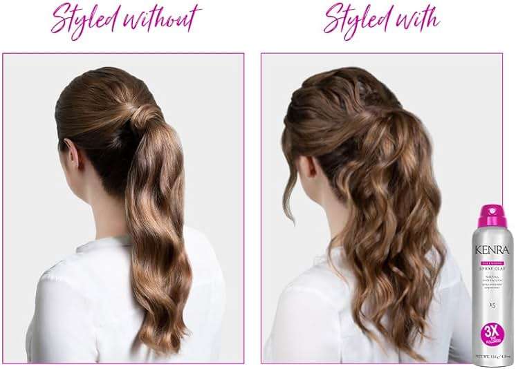 Kenra Volumizing Spray Clay 15 | Bodifying, Fullness Spray | 3X The Fullness | Medium Hold | Provides Texture & Volume With A Long-Lasting Finish | All Hair Types - Image 2