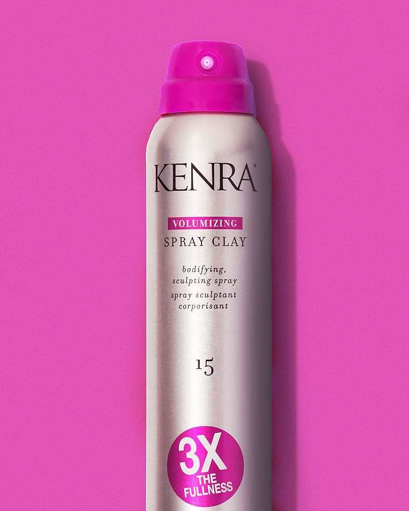 Kenra Volumizing Spray Clay 15 | Bodifying, Fullness Spray | 3X The Fullness | Medium Hold | Provides Texture & Volume With A Long-Lasting Finish | All Hair Types - Image 3