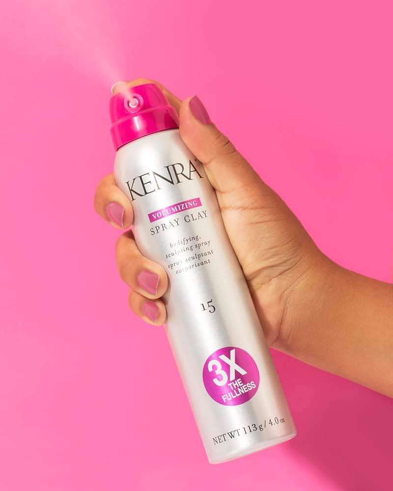 Kenra Volumizing Spray Clay 15 | Bodifying, Fullness Spray | 3X The Fullness | Medium Hold | Provides Texture & Volume With A Long-Lasting Finish | All Hair Types - Image 6