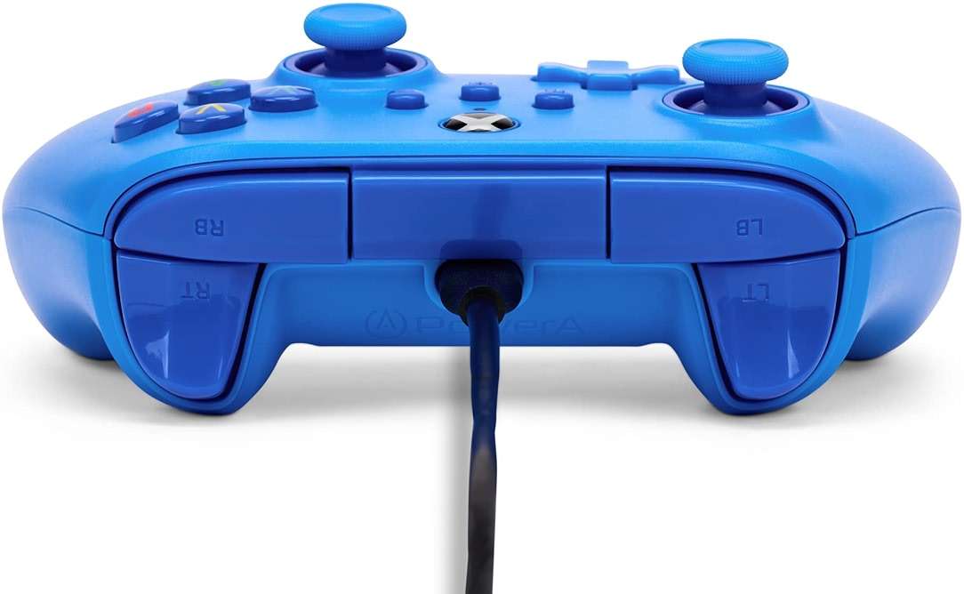 PowerA Wired Controller for Xbox Series X|S - blue, gamepad, video game/gaming controller, works with Xbox One, Officially Licensed - Image 8