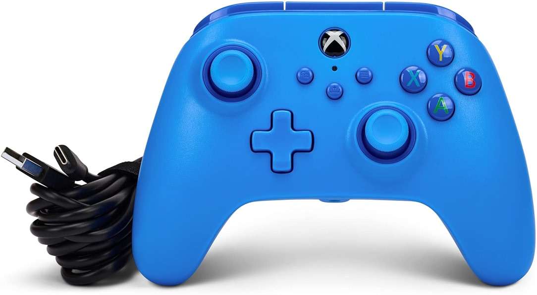 PowerA Wired Controller for Xbox Series X|S - blue, gamepad, video game/gaming controller, works with Xbox One, Officially Licensed - Image 10