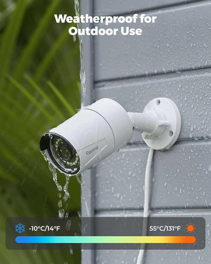 REOLINK 5MP Security PoE IP Camera, Person/Vehicle/Pet Detection, Time-Lapse, 100ft IR Night Vision, Work with Smart Home, Support 512GB SD Card, Surveillance Outdoor Indoor, RLC-510A - Image 6