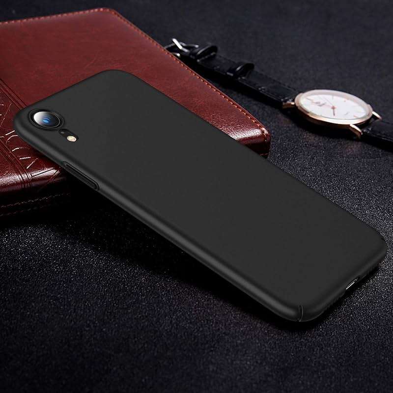 LRK Ultra Thin Black Case Compatible with iPhone XR, 6.1 Inch: Slim, Soft, and Flexible (NOT Hard) [Matte Finish] Protective Black Phone Cover for iPhone XR - Matte Black - Image 6