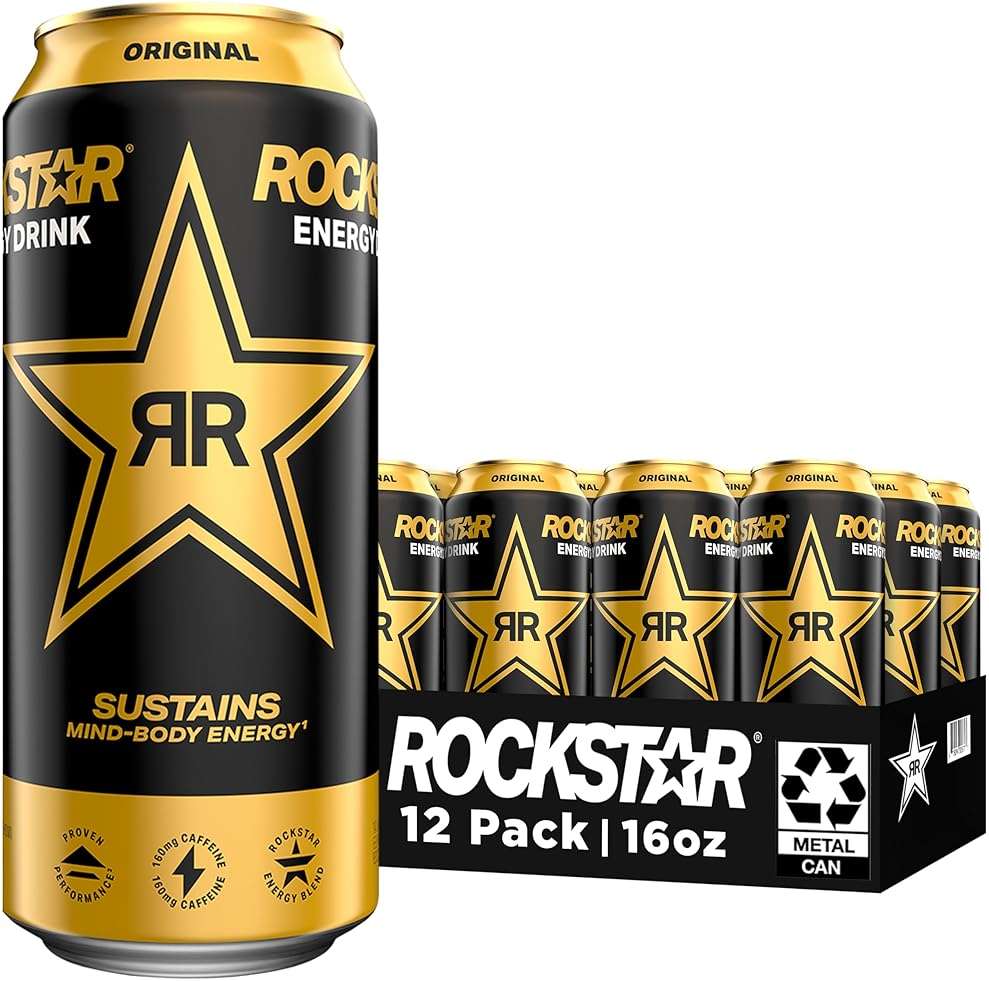 Rockstar Original Energy 16oz 12pk - Image 1