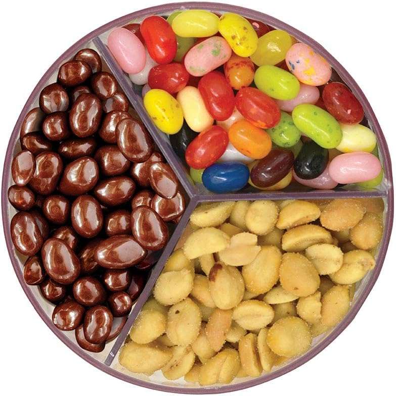 Handy Gourmet Original Triple Candy Machine-Fun Candy & Nut Dispenser-New & Improved (Pearl White), Standard (JB8450PWHI) - Image 4