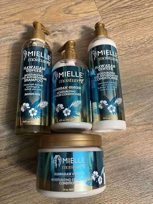 Mielle Moisture RX Hawaiian Ginger Moisturizing and Anti-Breakage Conditioner 12 fl.oz - Image 3