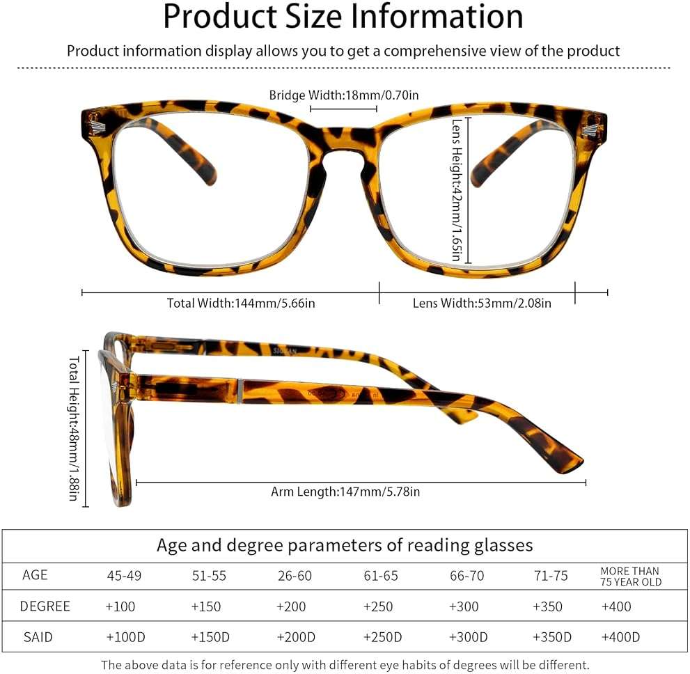 SIGVAN 5 Pack Blue Light Blocking Reading Glasses Fashion Square Computer Readers for Women Men, Anti UV Ray Nerd Eyeglasses (5 Mix, 1.5) - Image 2