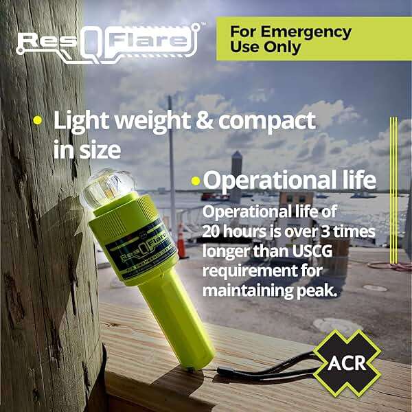 ACR ResQFlare Electronic Distress E-Flare and Flag, USCG Approved Replacement for Pyrotechnic Flares - ACR 3966 - Image 4