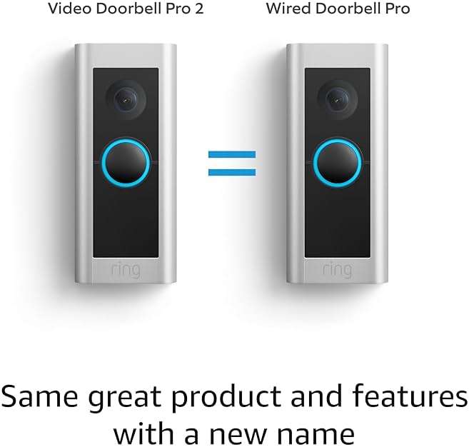 Like-New Ring Wired Doorbell Pro (2021 model) – Best-in-class with cutting-edge features (existing doorbell wiring required) - Image 2