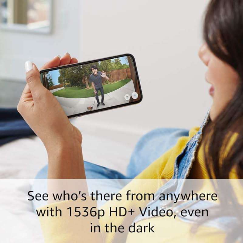 Like-New Ring Wired Doorbell Pro (2021 model) – Best-in-class with cutting-edge features (existing doorbell wiring required) - Image 5