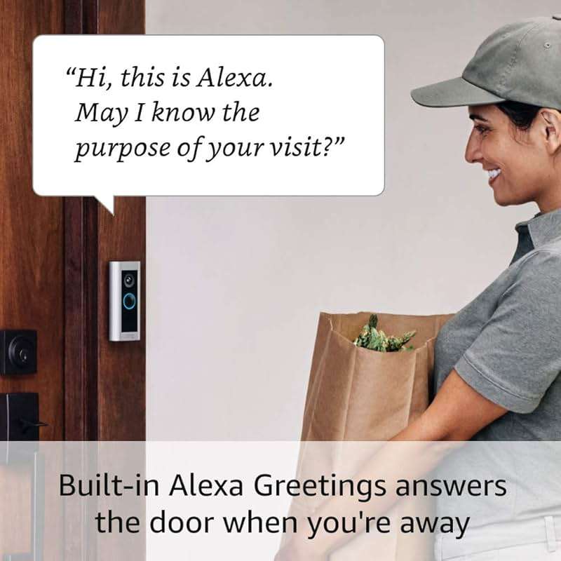 Like-New Ring Wired Doorbell Pro (2021 model) – Best-in-class with cutting-edge features (existing doorbell wiring required) - Image 6