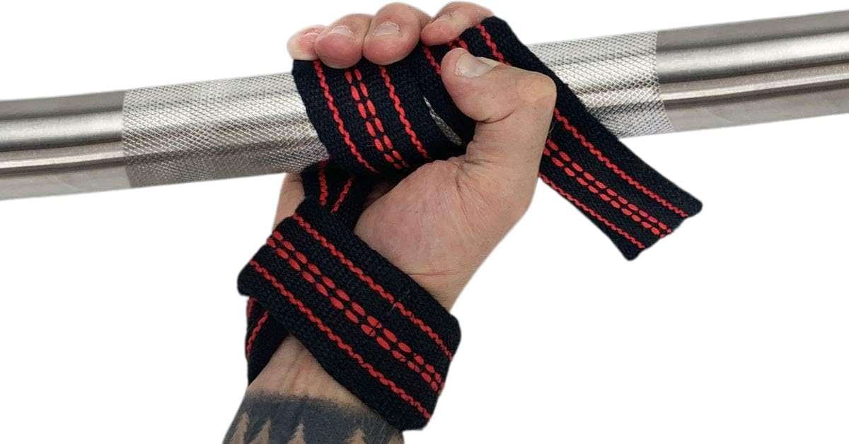 Literal Savage 25" Powerlifting Straps (Pair) – Dominate Deadlifts with Heavy Duty Cotton Wrist Wraps – Maximum Grip Support for Strength Training & Weightlifting – Black/Red – For All Lifters: Newbies, Pros, Young Guns & Gym Vets - Image 7