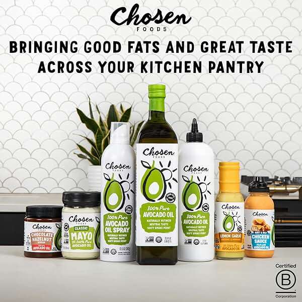 Chosen Foods Avocado Oil Spray, 13.5 Oz - All Purpose Cooking Spray made with 100% pure avocados - Non-GMO, Gluten-Free, Keto Friendly - (Pack Of 1) - Image 6