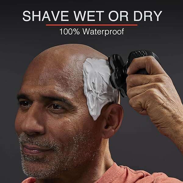 Remington Balder Pro XR7000 Head Shaver for Bald Men, Cordless Electric Razor, 5 Dual Track Rotary Blades, Waterproof Wet/Dry, Lithium Rechargeable, Hair Capture Chamber, Pop-Up Trimmer - Image 6