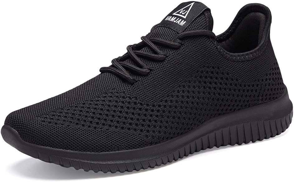 VAMJAM Men's Running Shoes Ultra Lightweight Breathable Walking Shoes Non Slip Athletic Fashion Sneakers Mesh Workout Casual Sports Shoes - Image 1