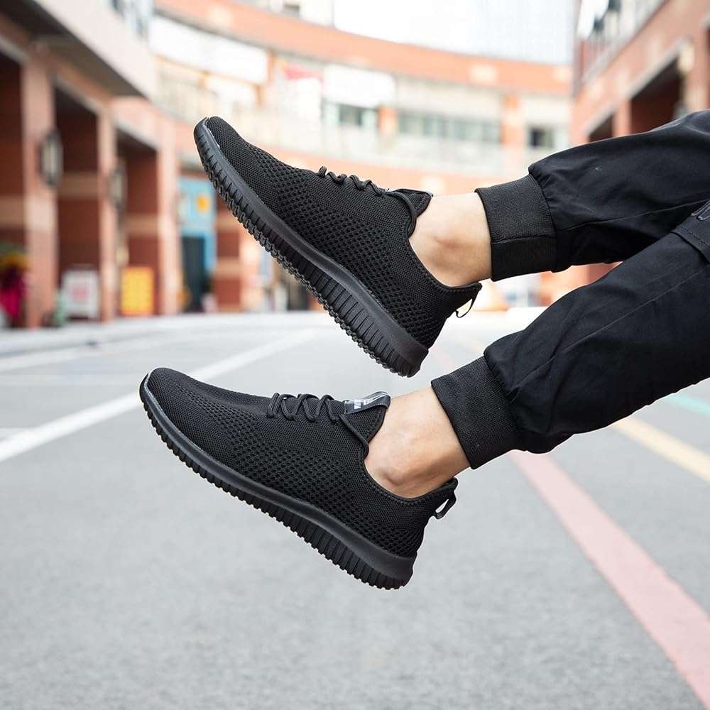 VAMJAM Men's Running Shoes Ultra Lightweight Breathable Walking Shoes Non Slip Athletic Fashion Sneakers Mesh Workout Casual Sports Shoes - Image 2
