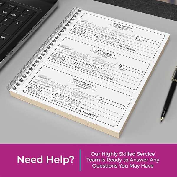 Custom 8.5 x 7 (3 Per Page) Carbonless NCR Books in 3-Part Triplicate Invoices, Receipts, Work Orders, Sales Orders, Purchase Orders, Estimates, Quote Forms with Your Company/Business Name (3000 Sets) - Image 3