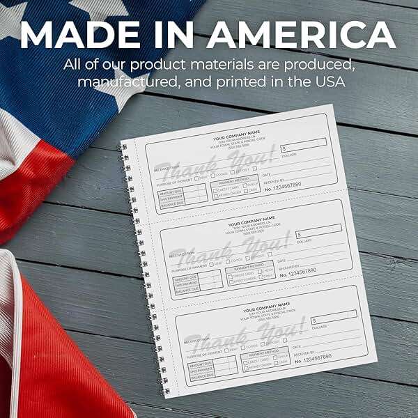 Custom 8.5 x 7 (3 Per Page) Carbonless NCR Books in 3-Part Triplicate Invoices, Receipts, Work Orders, Sales Orders, Purchase Orders, Estimates, Quote Forms with Your Company/Business Name (3000 Sets) - Image 6