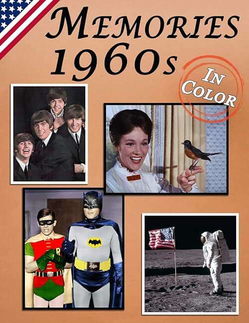 Memories: Memory Lane 1960s For Seniors with Dementia (USA Edition) [In Color, Large Print Picture Book] (Reminiscence Books) - Image 1