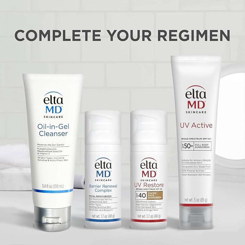 EltaMD UV Restore,Face Sunscreen, SPF 40, Mineral Sunscreen for Sun Damaged Skin Repair, Anti-Aging Zinc Oxide Sunscreen Formula - Image 10