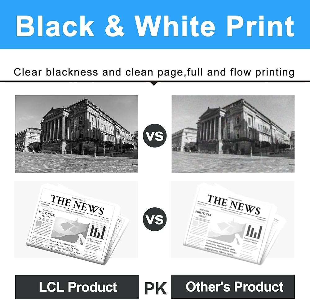 LCL CF258X 58X Toner Cartridge Black High Yield Replacement for HP 58X CF258X 58A CF258A Toner for HP LaserJet Pro M304 M404n M404dn M404dw and MFP M428fdw M428fdn M428dw Printer (2-Pack, NO Chip) - Image 6