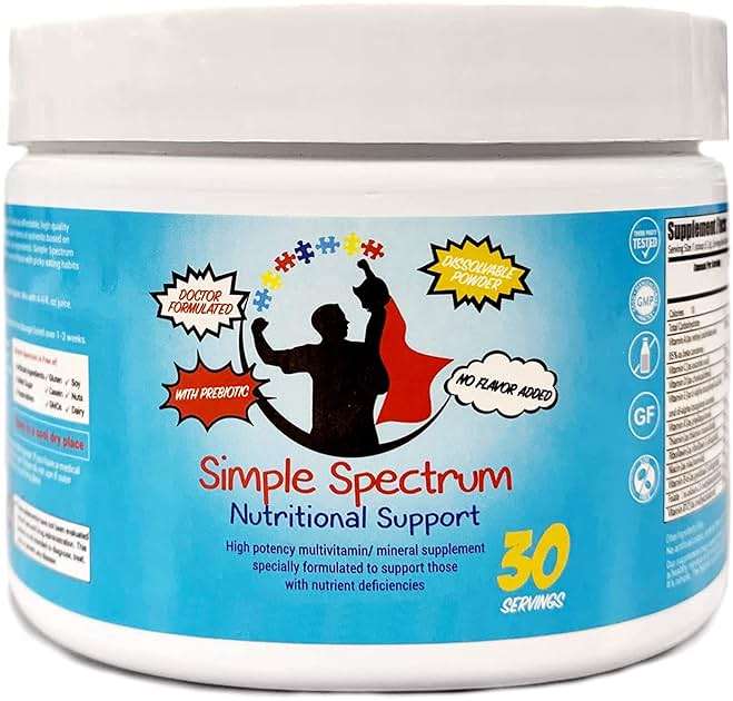 Simple Spectrum Vitamin Supplement, Nutritional Support, No Added Sugars or Artificial Ingredients - Image 1